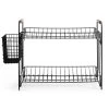 Habitat Industrial Wire Dish Drainer - Black 1 Habitat Industrial Wire Dish Drainer - Black -Best Kitchen Products 9575309 R Z001A