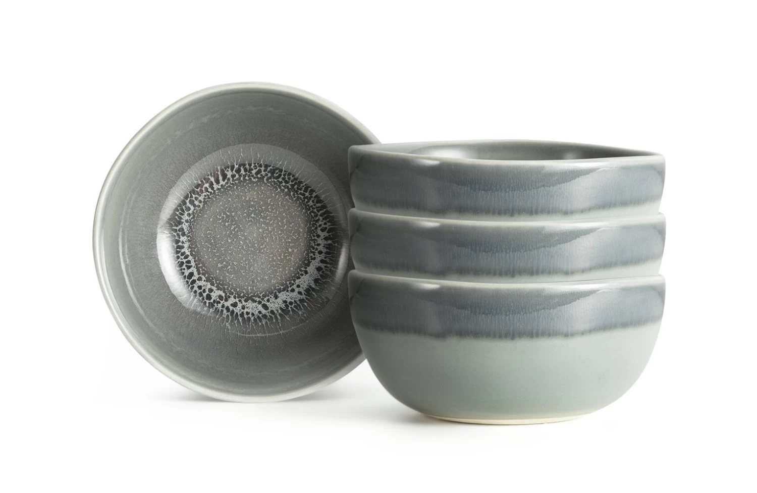 Habitat Evora 4 Piece Stoneware Cereal Bowl - Green 3 Habitat Evora 4 Piece Stoneware Cereal Bowl - Green