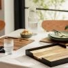 Habitat Set Of 4 Wooden Placemats With Tray 2 Habitat Set Of 4 Wooden Placemats With Tray -Best Kitchen Products 9581317 R Z001A