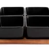 Habitat Stoneware Multiserve - Black -Best Kitchen Products 9585832 R Z001A