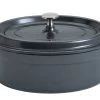 Habitat 4.2LT Cast Aluminium Casserole Dish - Black 2 Habitat 4.2LT Cast Aluminium Casserole Dish - Black -Best Kitchen Products 9588994 R Z001A