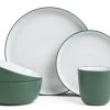 Habitat Two Tone 16 Piece Stoneware Dinner Set -Best Kitchen Products 9604438 R Z001A