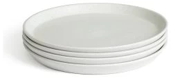 Habitat Addison 4 Piece Stoneware Dinner Plate - White