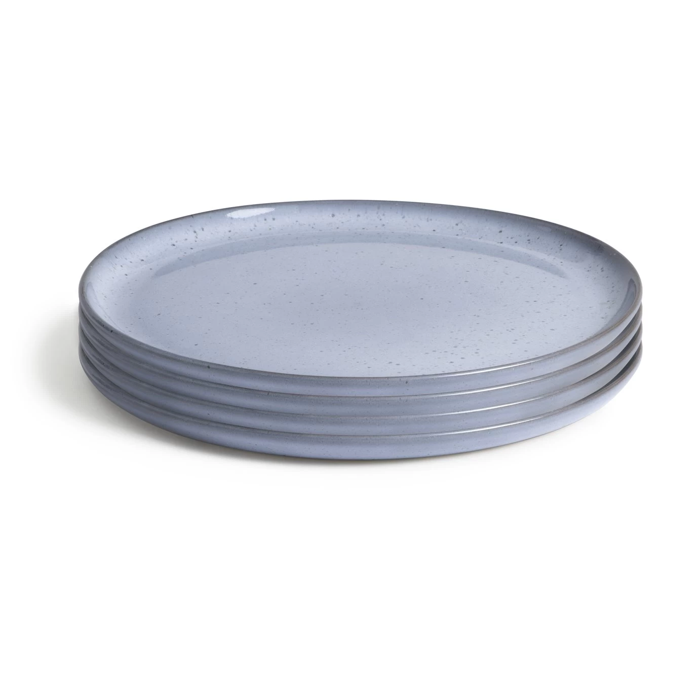 Habitat Evora 4 Piece Stoneware Side Plates - Blue 5 Habitat Evora 4 Piece Stoneware Side Plates - Blue - Image 3