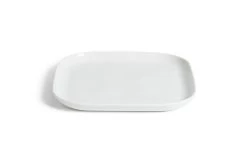 Habitat Riko Square 4 Piece Dinner Plates - White -Best Kitchen Products 9637694 R Z002A